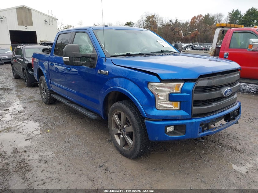 2016 FORD F-150 LARIAT - 1FTEW1EF5GFC24914