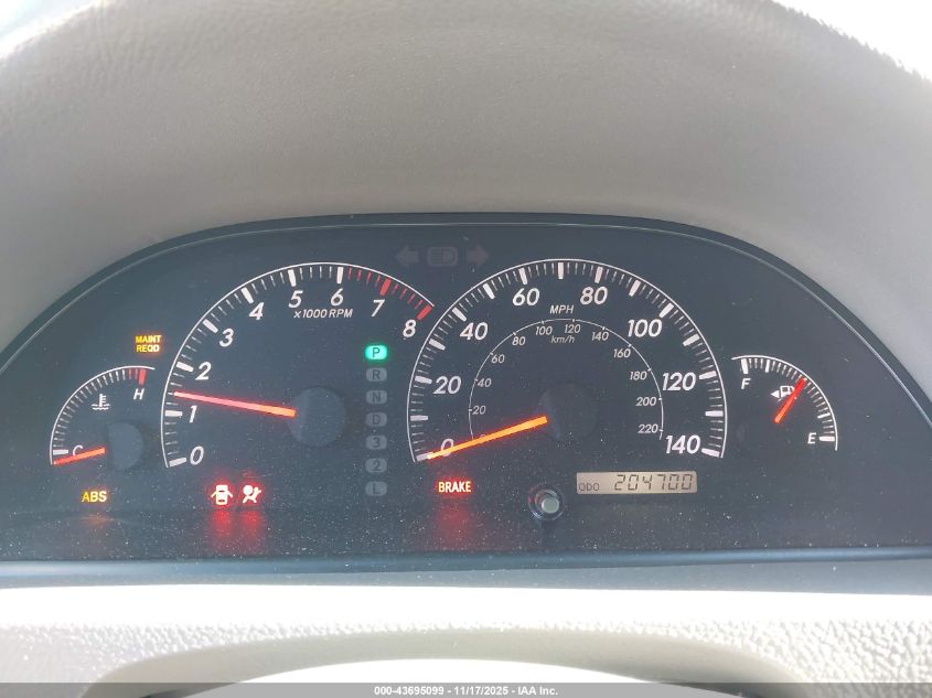 2005 Toyota Camry Le VIN: 4T1BE32K55U989239 Lot: 43695099