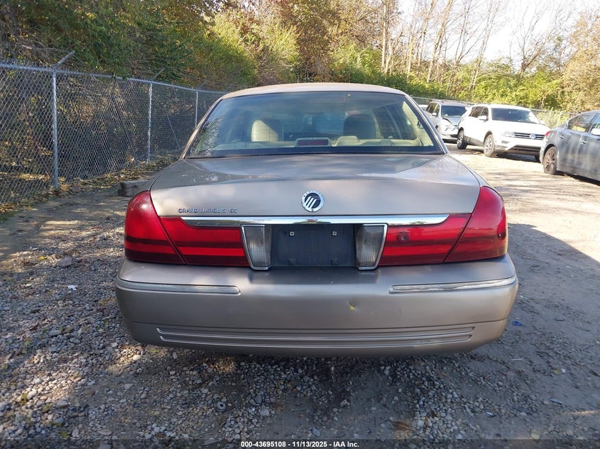 2004 Mercury Grand Marquis Gs VIN: 2MEFM74W54X620273 Lot: 43695108