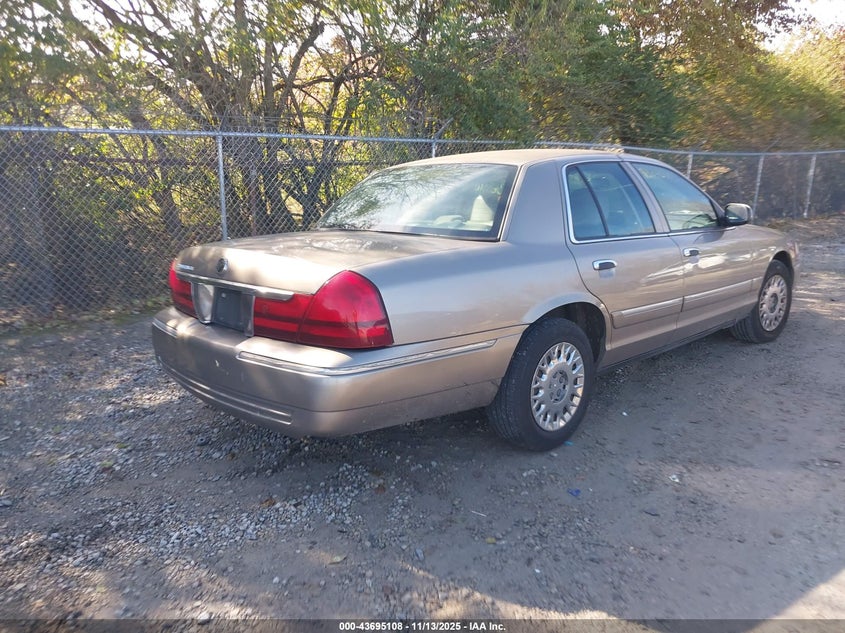 2MEFM74W54X620273 2004 MERCURY GRAND MARQUIS photo no. 4