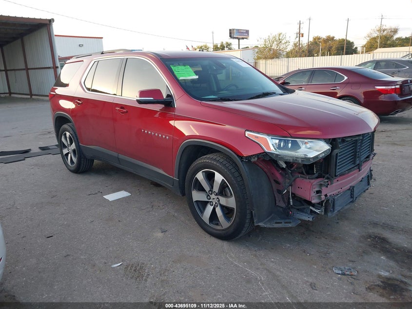 2019 CHEVROLET TRAVERSE 3LT - 1GNERHKW5KJ312038