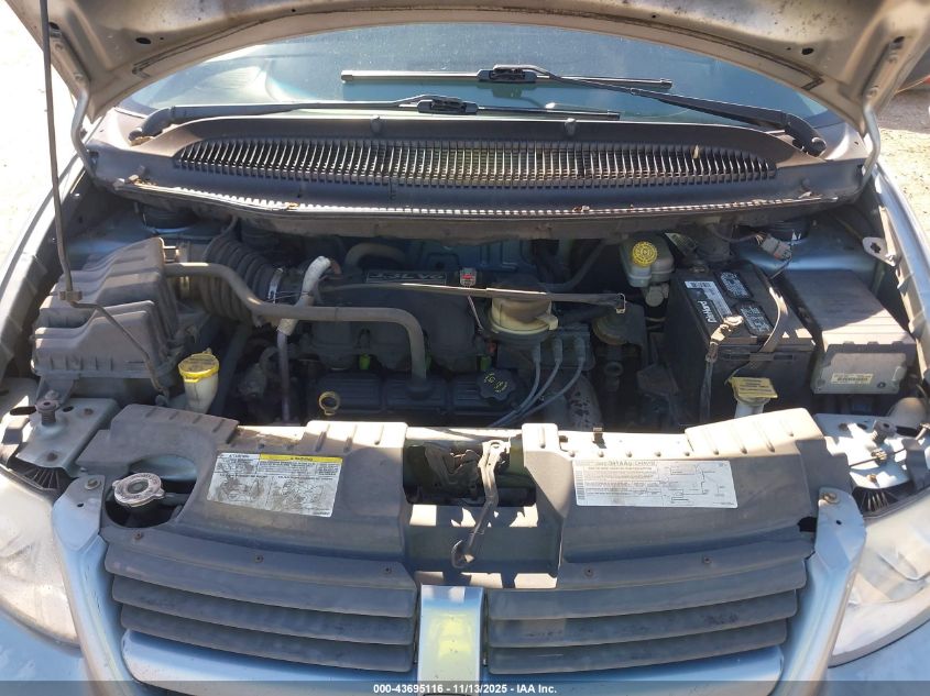 2005 Dodge Caravan Se VIN: 1D4GP25E55B333898 Lot: 43695116