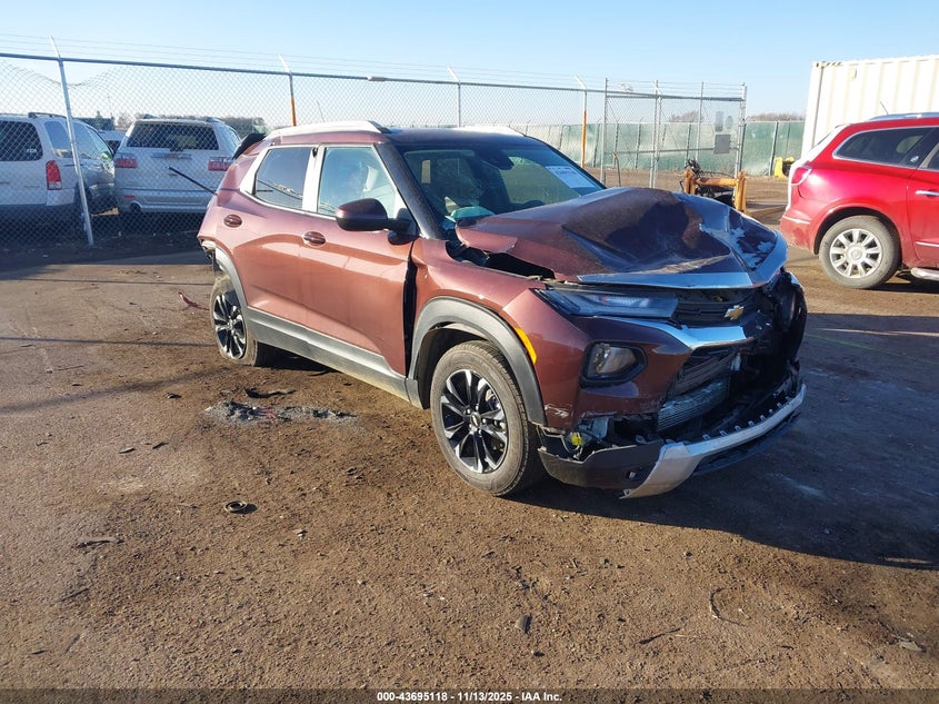 2022 CHEVROLET TRAILBLAZER AWD LT - KL79MRSL7NB034890