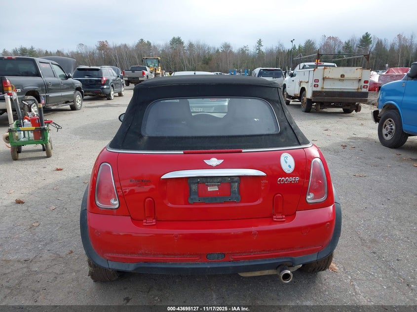 2006 Mini Cooper VIN: WMWRF33516TG16019 Lot: 43695127