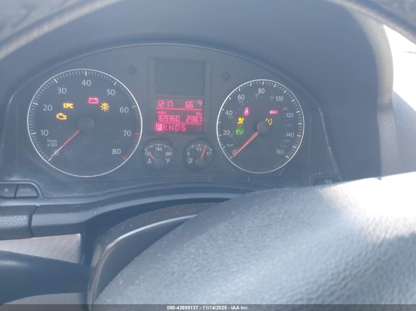 2008 Volkswagen Jetta Wolfsburg Edition VIN: 3VWRJ71K48M184975 Lot: 43695137