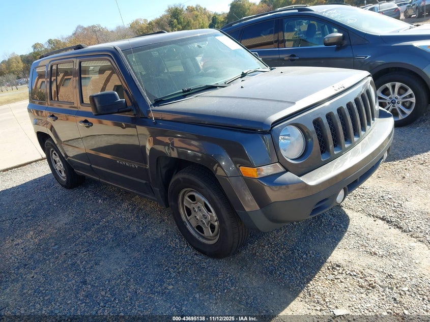 2016 JEEP PATRIOT SPORT - 1C4NJPBA8GD600169
