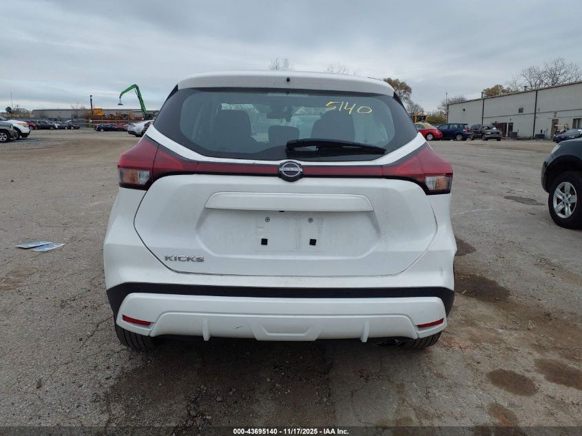 2024 Nissan Kicks S Xtronic Cvt VIN: 3N1CP5BVXRL534057 Lot: 43695140