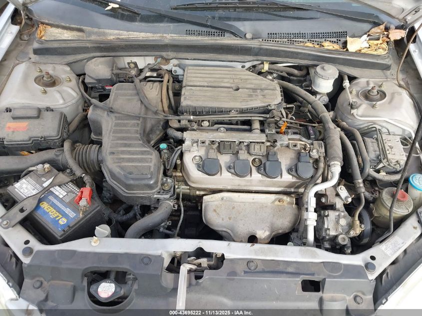 2005 Honda Civic Ex VIN: 2HGES26825H519046 Lot: 43695222