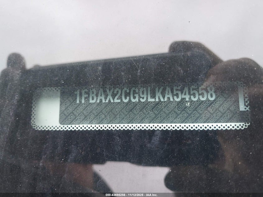 2020 Ford Transit-350 Passenger Van Xlt VIN: 1FBAX2CG9LKA54558 Lot: 43695256