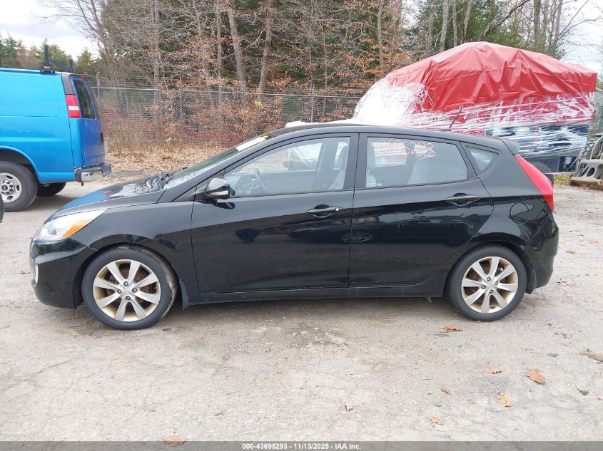 2014 Hyundai Accent Se VIN: KMHCU5AE6EU142678 Lot: 43695293
