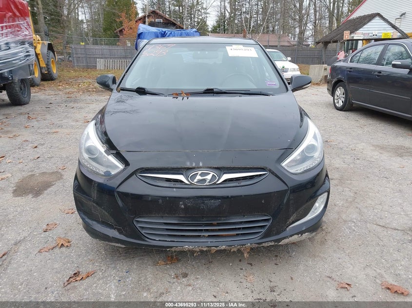 2014 Hyundai Accent Se VIN: KMHCU5AE6EU142678 Lot: 43695293