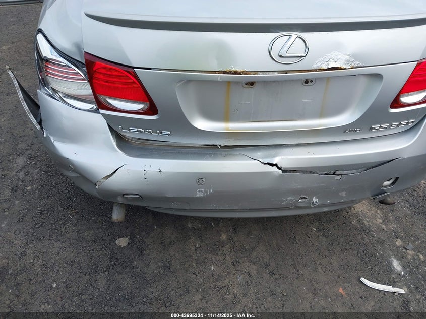 2008 Lexus Gs 350 VIN: JTHCE96SX80016020 Lot: 43695324