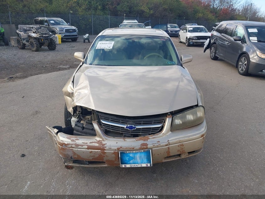 2004 Chevrolet Impala Ls VIN: 2G1WH52K949435800 Lot: 43695329