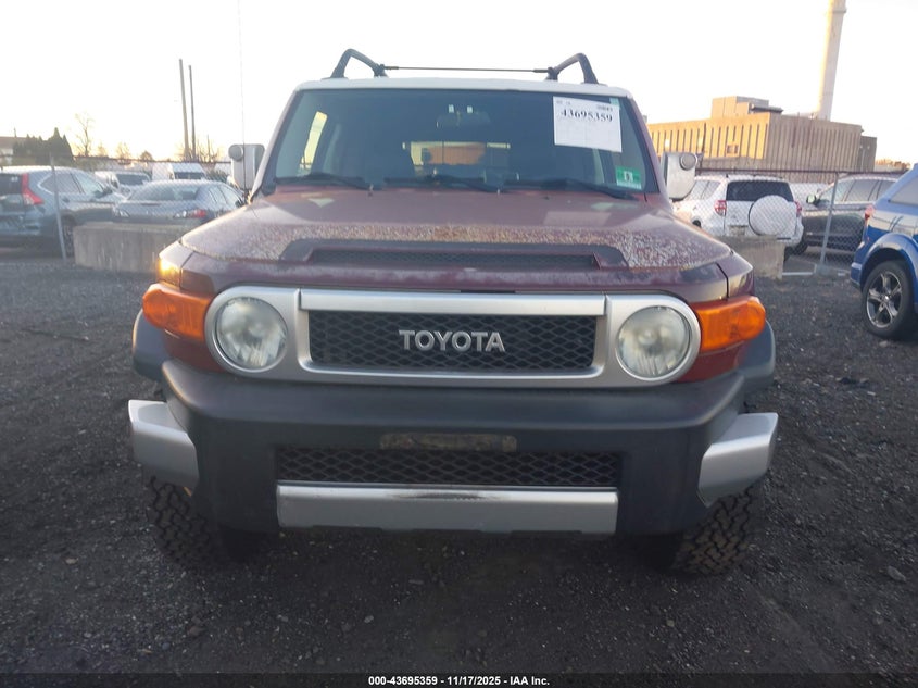 2008 Toyota Fj Cruiser VIN: JTEBU11F58K012405 Lot: 43695359