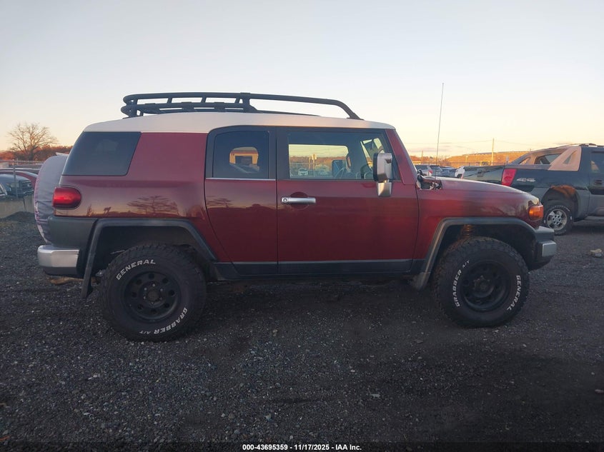 2008 Toyota Fj Cruiser VIN: JTEBU11F58K012405 Lot: 43695359