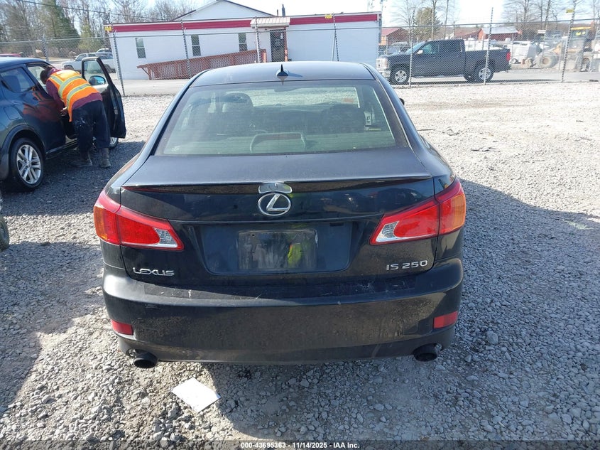 2009 Lexus Is 250 VIN: JTHBK262792088990 Lot: 43695363