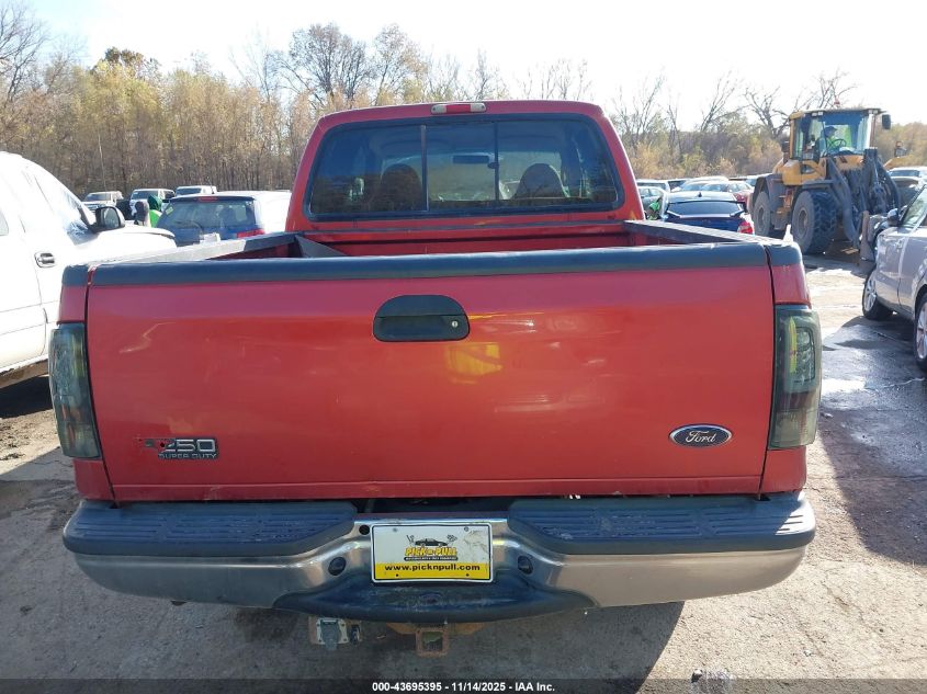 2001 Ford F-250 Lariat/Xl/Xlt VIN: 1FTNW21SX1EC60829 Lot: 43695395