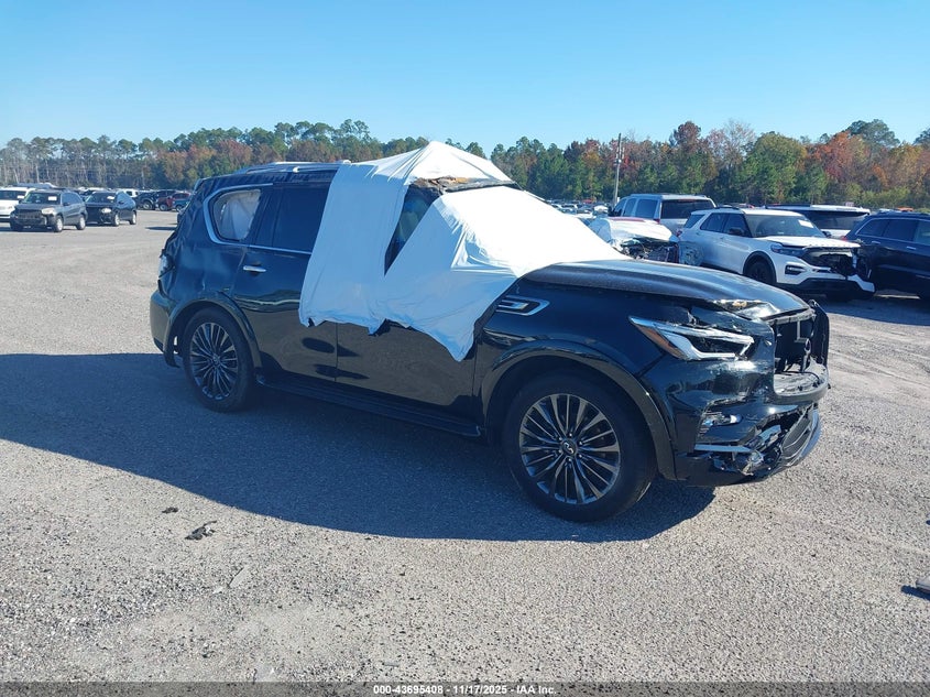 Vin: jn8az2ac0r9500316, lot: 44190729, infiniti qx80 premium select awd 20241