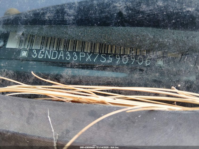 2007 Chevrolet Hhr Lt VIN: 3GNDA33PX7S590906 Lot: 43695440
