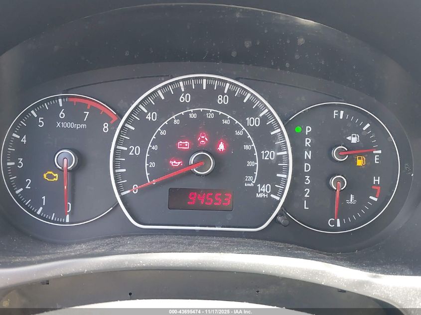 2008 Suzuki Sx4 Sport VIN: JS2YC414485100190 Lot: 43695474