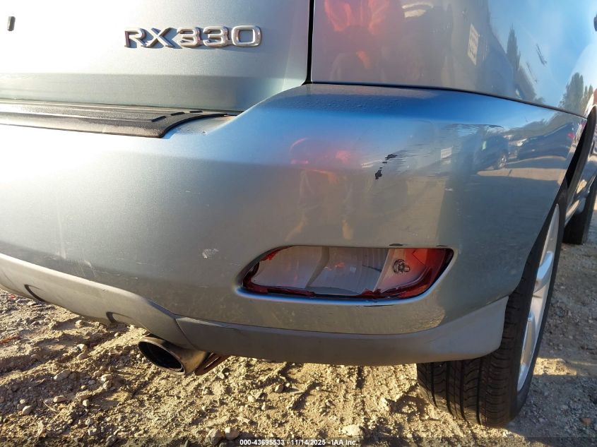 2005 Lexus Rx 330 VIN: 2T2HA31U85C077646 Lot: 43695533