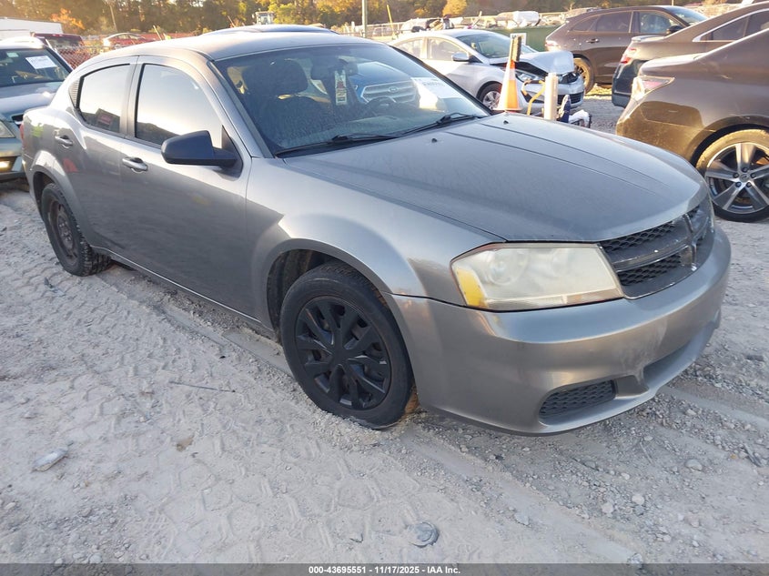 2013 DODGE AVENGER SE - 1C3CDZAB6DN575724