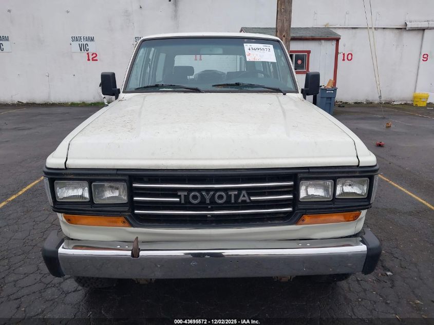 1988 Toyota Land Cruiser Fj62 Gx VIN: JT3FJ62G5J0081278 Lot: 43695572