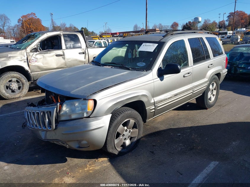 1J4GW58N01C558824 2001 JEEP GRAND CHEROKEE photo no. 2