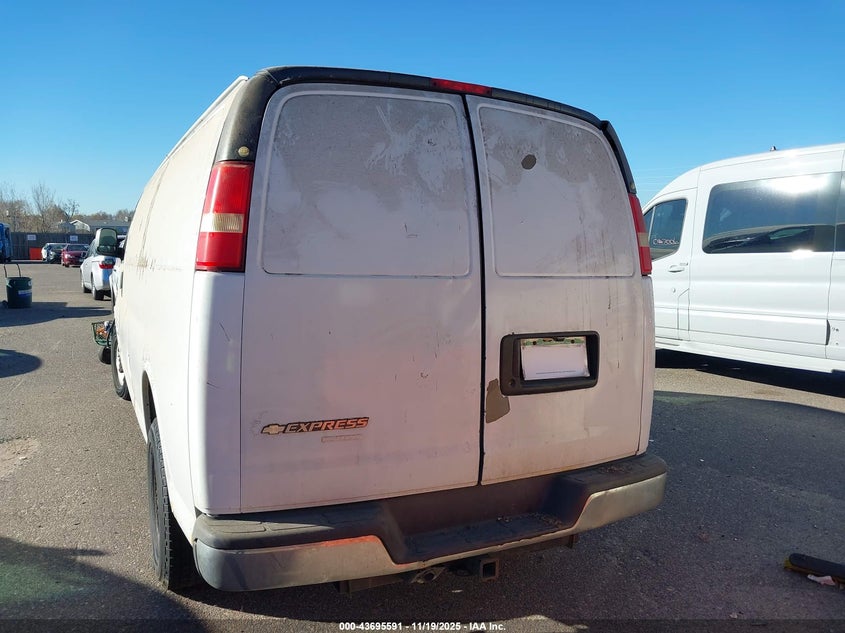 2008 Chevrolet Express Work Van VIN: 1GCHG396081168802 Lot: 43695591