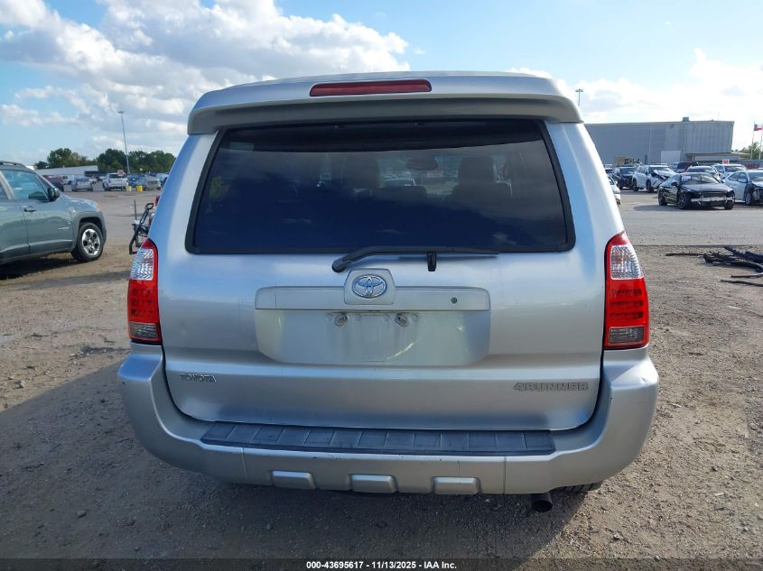 2006 Toyota 4Runner Sr5 Sport V6 VIN: JTEZU14R160078320 Lot: 43695617