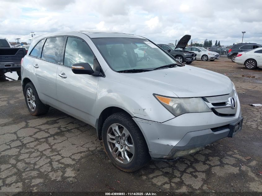 2008 Acura Mdx Technology Package VIN: 2HNYD28658H548542 Lot: 43695693