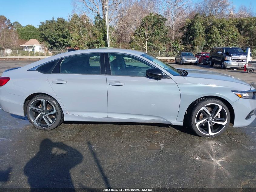 2022 Honda Accord Sport Special Edition VIN: 1HGCV1F4XNA011010 Lot: 43695734