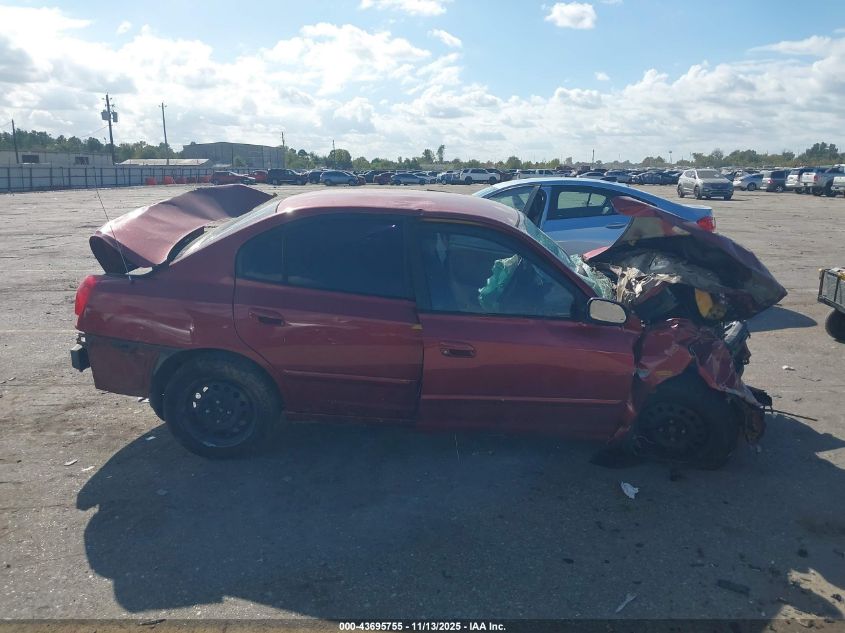 2003 Hyundai Elantra Gls/Gt VIN: KMHDN45D03U555643 Lot: 43695755