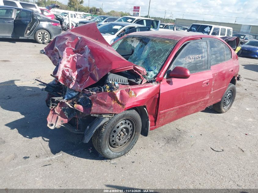 KMHDN45D03U555643 2003 HYUNDAI ELANTRA photo no. 2