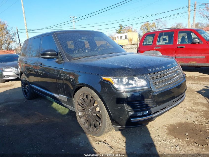 LAND ROVER RANGE ROVER 3.0L V6 SUPERCHARGED