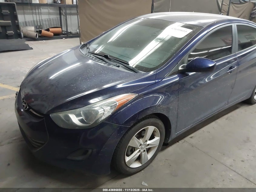 2013 HYUNDAI ELANTRA GLS 5NPDH4AE4DH343740