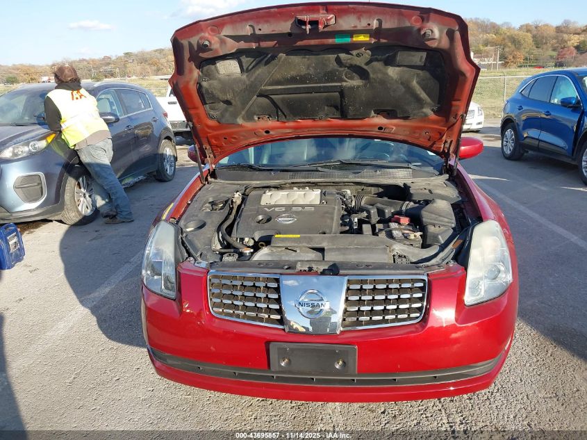 2005 Nissan Maxima 3.5 Se VIN: 1N4BA41EX5C826115 Lot: 43695857