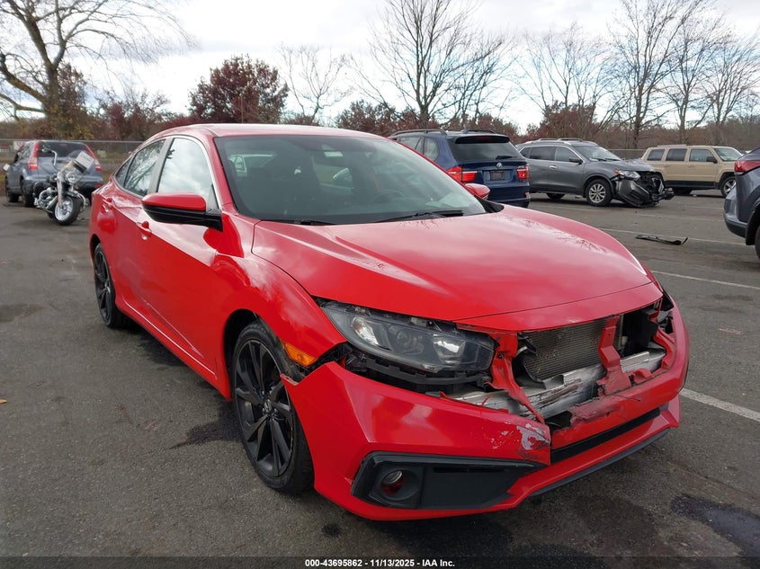 2019 HONDA CIVIC SPORT - 2HGFC2F81KH508651