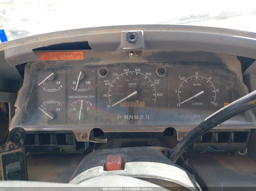 1994 Ford F150 VIN: 1FTEX15N6RKA35283 Lot: 43695872