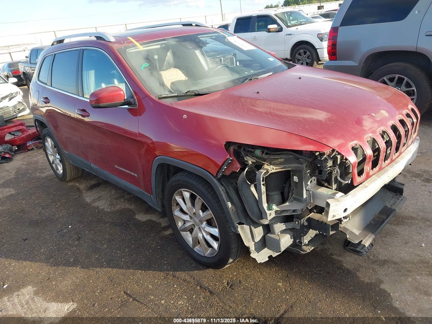 2016 JEEP CHEROKEE LIMITED - 1C4PJLDS0GW160511