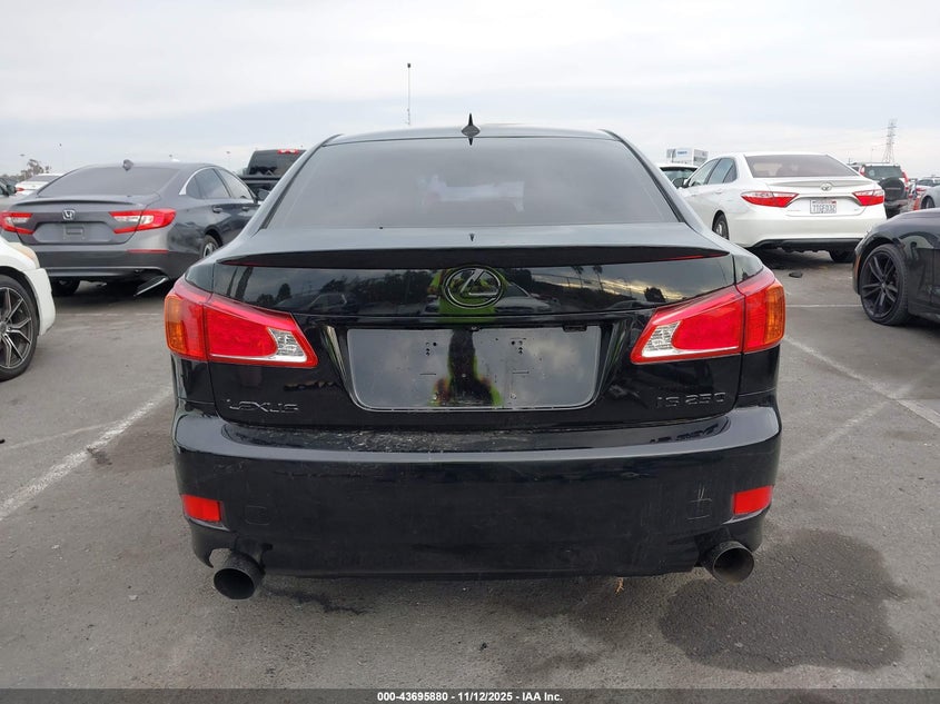 2009 Lexus Is 250 VIN: JTHBK262995103486 Lot: 43695880