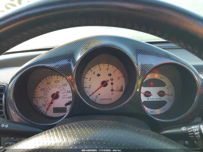 2003 Toyota Mr2 Spyder VIN: JTDFR320530056468 Lot: 43695900