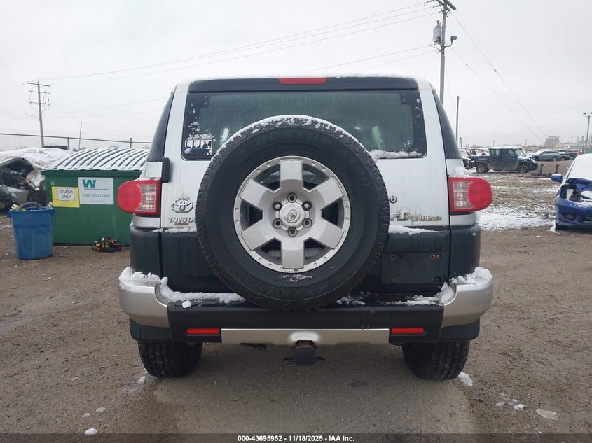 2007 Toyota Fj Cruiser VIN: JTEBU11F470052758 Lot: 43695952