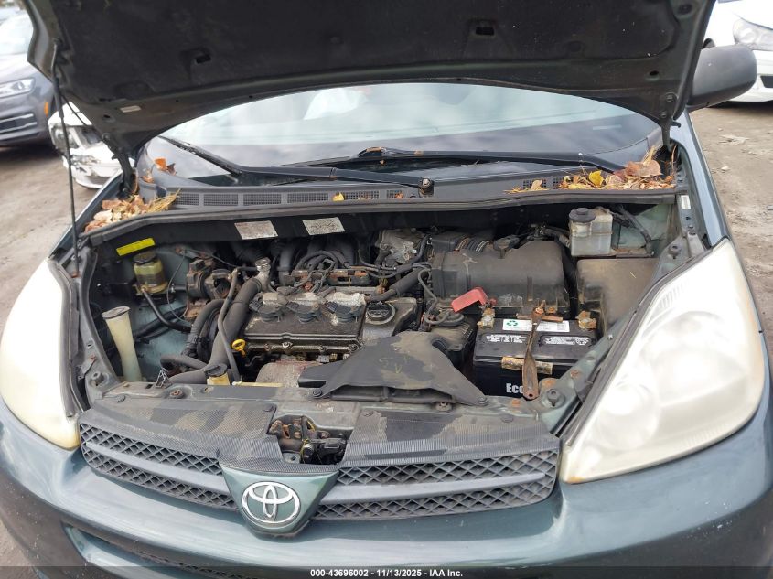 2004 Toyota Sienna Le VIN: 5TDZA23C34S161192 Lot: 43696002