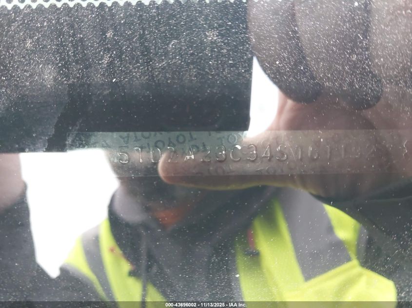 2004 Toyota Sienna Le VIN: 5TDZA23C34S161192 Lot: 43696002