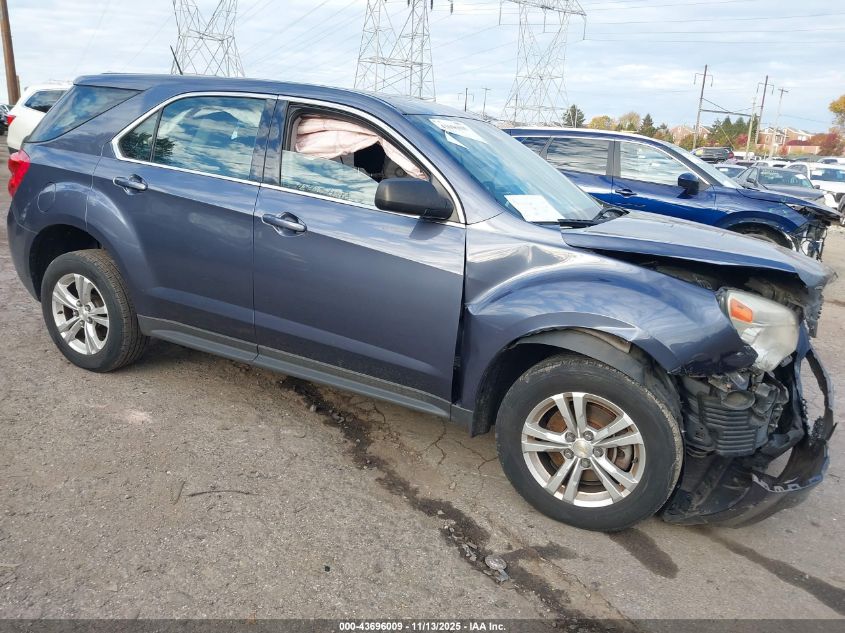 2013 CHEVROLET EQUINOX LS - 2GNALBEK8D6373440