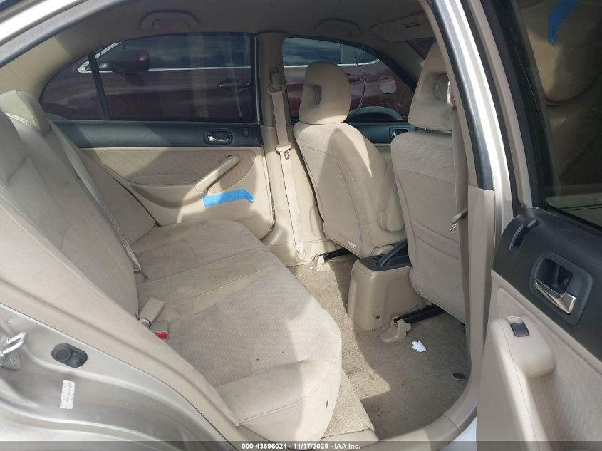 2003 Honda Civic Hybrid VIN: JHMES956X3S012956 Lot: 43696024