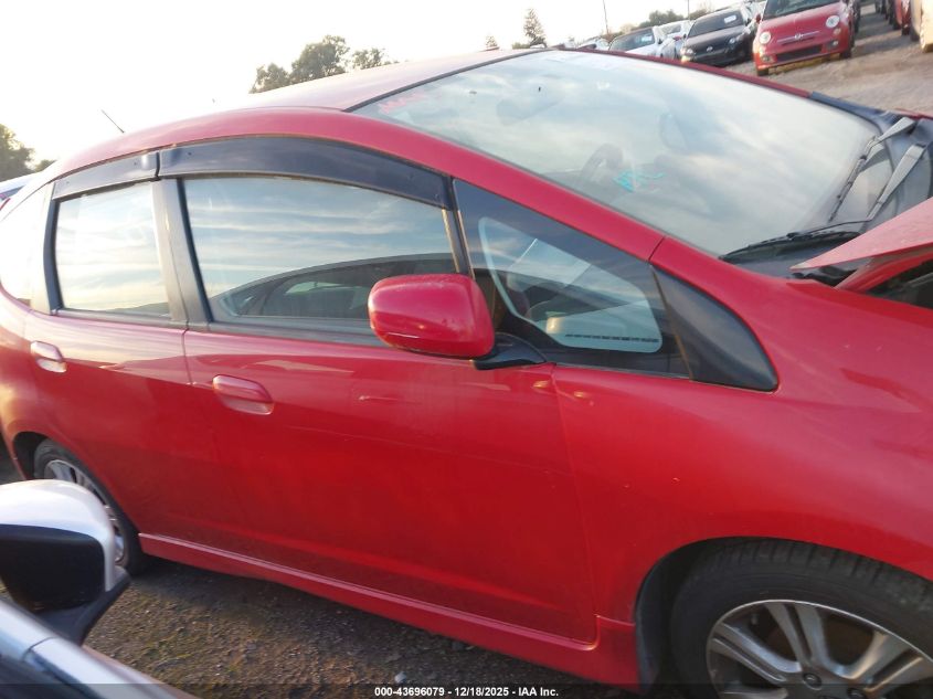 2010 Honda Fit Sport VIN: JHMGE8H41AC029169 Lot: 43696079