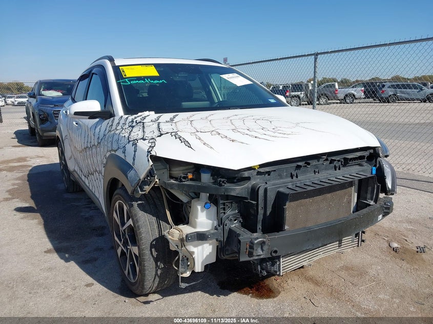 2022 HYUNDAI KONA LIMITED - KM8K53A32NU829555