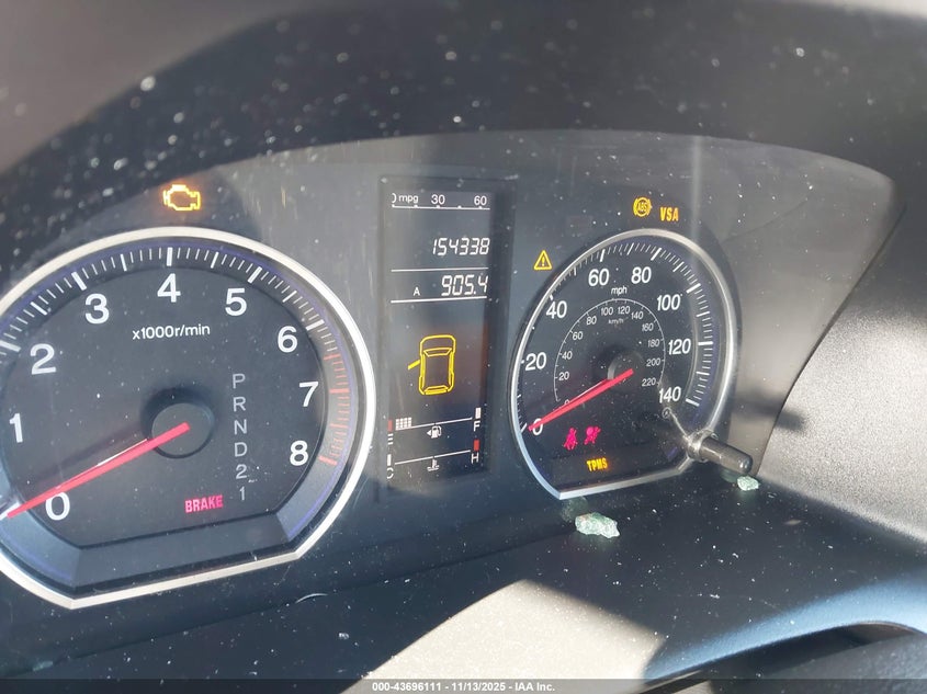 2008 Honda Cr-V Lx VIN: JHLRE48388C010948 Lot: 43696111